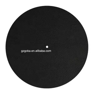 מותאם אישית slipmats פטיפון מוסיקה ויניל slipmat עם שני הצדדים להשתמש כל באחד שיא עור מחצלת פקק להחליק מחצלת