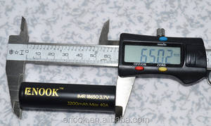 Batería recargable 18650 3200 mah más nuevo Enook 40A 3.7 V batería se ha compeleted con buena calidad para Cigs!! - Product Image 4