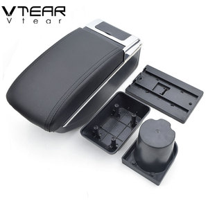 <span class=keywords><strong>Accoudoir</strong></span> Vtear pour Mitsubishi Colt avec chargeur USB, boîte de rangement à double couche surélevée, boîte de rangement centrale, accessoires pour <span class=keywords><strong>accoudoir</strong></span> - Product Image 6