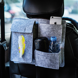 Organizador <span class=keywords><strong>de</strong></span> Asiento Trasero <span class=keywords><strong>de</strong></span> <span class=keywords><strong>Fieltro</strong></span> <span class=keywords><strong>de</strong></span> Lana 2026, Bolsa <span class=keywords><strong>de</strong></span> Almacenamiento para Asiento <span class=keywords><strong>de</strong></span> Coche, Gran Venta - Product Image 1