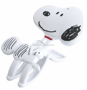 Nhà Máy Tùy Chỉnh Dễ Thương Thỏ Hình Dạng Màu Hồng Nhựa Vải Clip Cà Phê Trà Niêm Phong Chip Túi Clip Thực Phẩm Túi Clip - Product Image 4