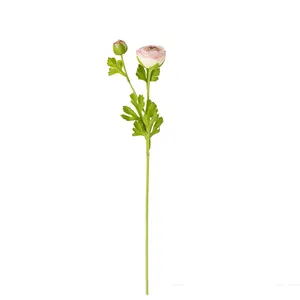 Groothandel 2 Hoofden Pioen Bloemen Zijde Camellia Witte Thee Rose Ranunculus Bloem Voor Bruiloft Decoratie