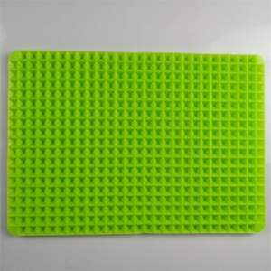 Kim tự tháp Pan <span class=keywords><strong>Silicone</strong></span> không dính nấu ăn mat nướng lót tấm nướng để nấu ăn dễ dàng và khỏe mạnh - Product Image 2