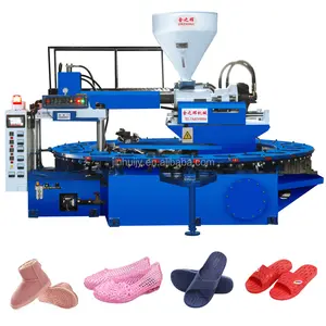 PVC air blowing shoe injection mould machine