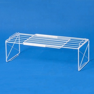 Add on in ferro telescopico ripiano per ripiano per la casa Organizer per impilare il supporto per la tavola vari - Product Image 3