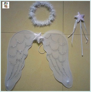 Disfraz de Hada de Ángel para adultos, Cosplay, fiesta, baile, barato, alas, HPC-0859