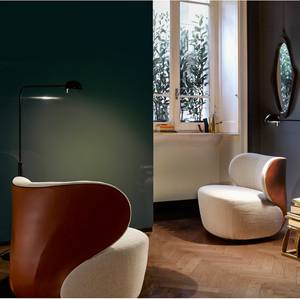 <span class=keywords><strong>Fauteuil</strong></span> pivotant Bao Walter Eoos Bao, mobilier de salon personnalisable OEM, spacieux et aux courbes rondes - Product Image 5