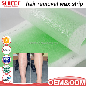 Guangzhou écologique personnalisé imprimé <span class=keywords><strong>réutilisable</strong></span> bandes <span class=keywords><strong>de</strong></span> <span class=keywords><strong>cire</strong></span> pour l'épilation du corps - Product Image 1