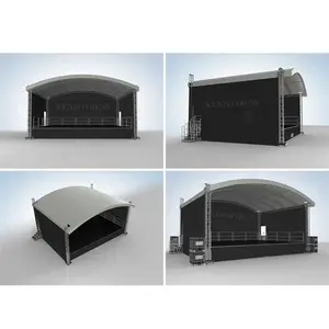 Einstellbares kompaktes Aluminium-Konzertbühne design im Freien