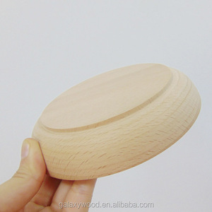 Varie dimensioni di forma rotonda naturale di legno di faggio di legno trofeo <span class=keywords><strong>base</strong></span> per le imbarcazioni - Product Image 1