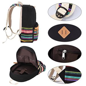 <span class=keywords><strong>Mochilas</strong></span> escolares a la moda para mujeres, bolsos de Universidad con estilo para niñas, bolsos universitarios para niñas, nuevo modelo de lona para <span class=keywords><strong>comprar</strong></span> en línea - Product Image 6