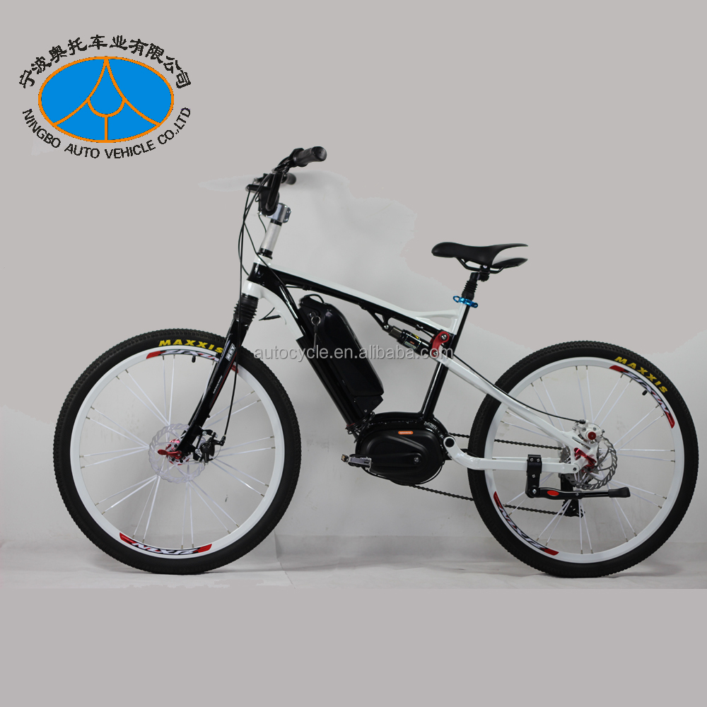 Оптовая продажа 26 "27.5" 29 "полная приостановка Электрический горный велосипед MID Drive 350 Вт 500 Вт