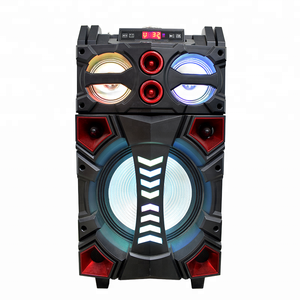 Portable Machine Karaoke 10000w Subwoofer Bafle Wooden Box Led Wireless Microphone <strong>Battery</strong> <strong>Chargeable</strong> <strong>Speaker</strong> - Product Image 2