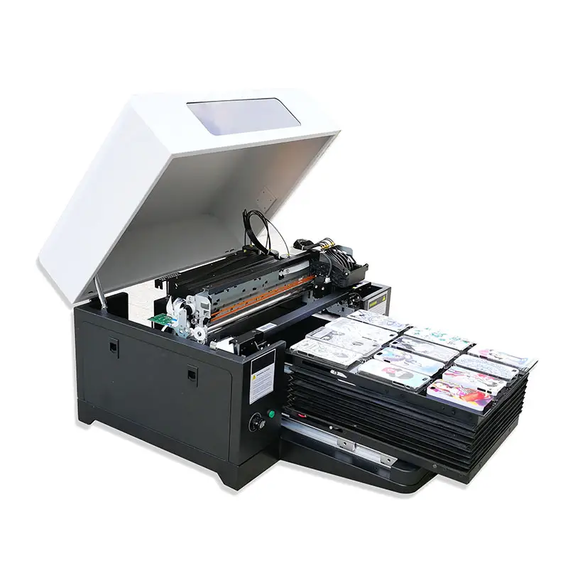Vocano-Jet digital uv flatbed printer 3d gambar mesin cetak