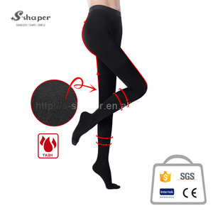 Pied <span class=keywords><strong>Collant</strong></span> <span class=keywords><strong>Noir</strong></span> Polaire Jambes D'hiver Chaud Femmes Maigres Collants Leggings - Product Image 5