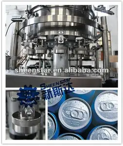 Canettes en aluminium machine de production