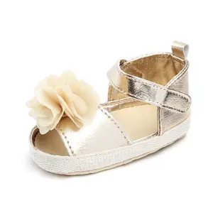 New beautiful 꽃 여름 princess baby girl shoes