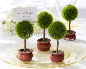 शादी topiary फोटो धारक/जगह कार्ड धारक