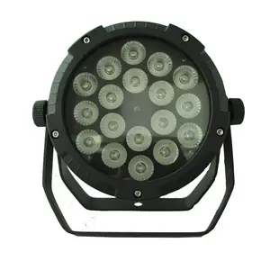 18 PCS Thicken อลูมิเนียม DMX LED PAR Light สำหรับ Stage DJ Bar