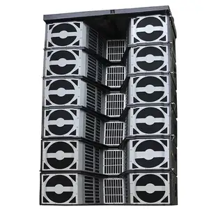 Sistema de altavoces profesionales de 4 vías, caja de sonido Neo DJ de 10000W, Gama Completa, sistema de altavoces para estadio PA
