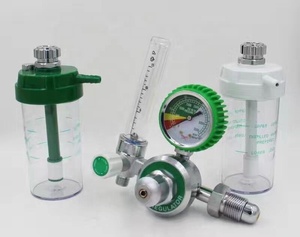 Inhalador de entrada G5/8 regulador de oxígeno médico Tipo diafragma de uso en el mercado de África - Product Image 2