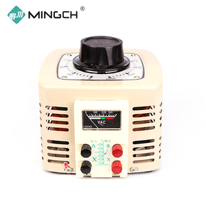 MINGCH เอาท์พุทปรับ TDGC2ควบคุมแรงดันไฟฟ้าอัตโนมัติ1kva 1เฟส <span class=keywords><strong>Variac</strong></span> - Product Image 2