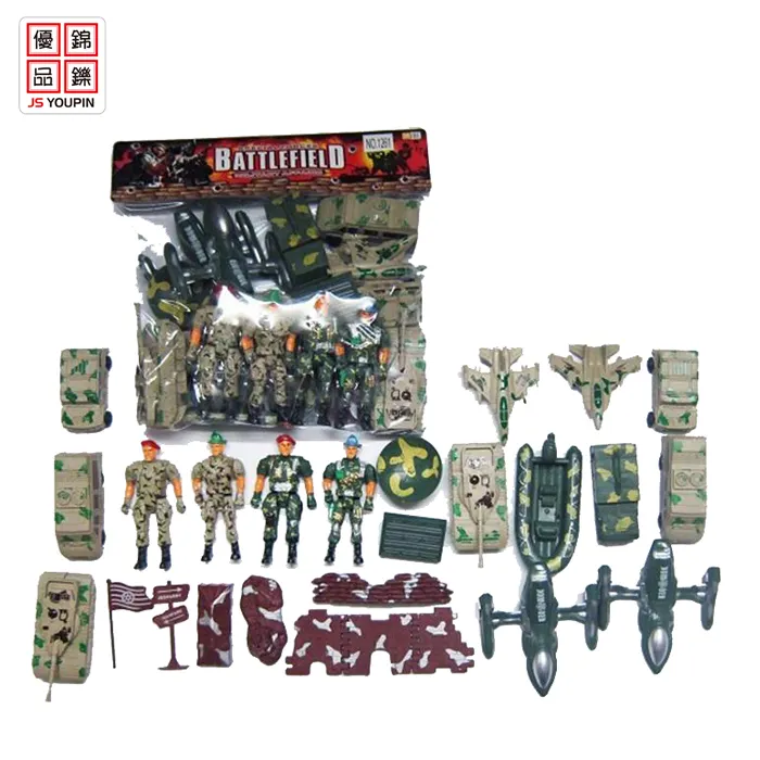 High Quality Wholesales Boys Juguetes Militares Military Pretend Play Plastic Cheap Toys Military Soldiers Toys-action Figure