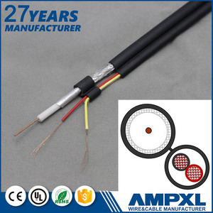 Officiel CE frais généraux de sécurité cctv <span class=keywords><strong>siamois</strong></span> câble rg6 coaxial + puissance 20 - Product Image 1