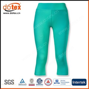 2017 humedad wicking seco fit deportes sublimación personalizada Capri Leggings - Product Image 1