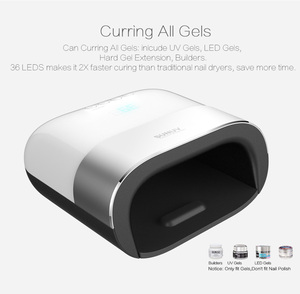Lampes <span class=keywords><strong>UV</strong></span> LED Sunuv Sun3 365nm+405nm à double ressource lumineuse uniques, <span class=keywords><strong>48</strong></span> watts, sécheuse à ongles avec CE&ROHS - Product Image 4