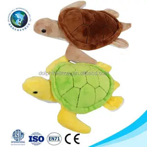 Mode réaliste animal de mer personnalisé mignon en peluche doux en peluche jouet de tortue de mer