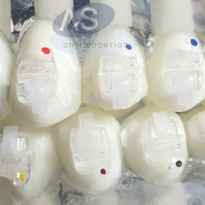 Staffa autolegante in zaffiro ortodontico Clear Brace Elegant Series - Product Image 4