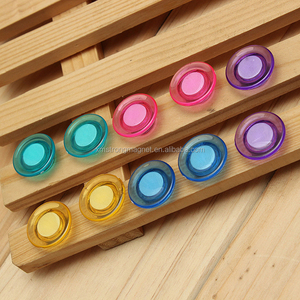 Nieuwe Collectie 10Pcs Ronde Magnetische Pin Knop Memo Bericht Note Diy Whiteboard Magneet Voor Home Gereedschap Willekeurige Kleur