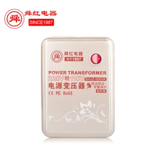 Paso arriba y abajo transformador 220 V a 110 V <span class=keywords><strong>robot</strong></span> barrido cobre convertidor <span class=keywords><strong>de</strong></span> voltaje 500 W - Product Image 1