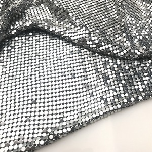 Bán buôn chất lượng tốt bạc kim loại tấm lưới cho quần áo - Product Image 3