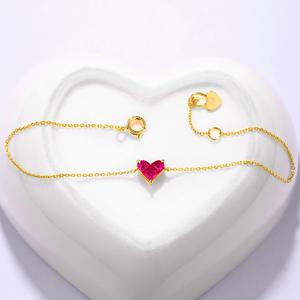 Tình Yêu Và Vẻ Đẹp 14K Vàng Đồ Trang Sức Tay Chuỗi Thiết Kế Thời Trang Bán Buôn 9K 14K 18K Vòng Đeo Tay Vàng - Product Image 3