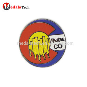 Dongguan recuerdo oro plateado forma de sol deportes metal lapel pin <span class=keywords><strong>suministros</strong></span> - Product Image 1