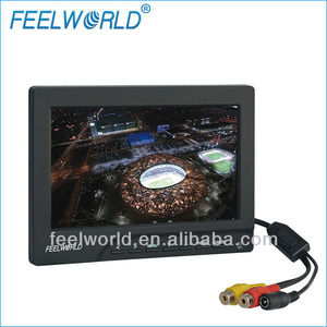 Feelworld 7 pulgadas lcd monitor con entrada av, rca, no bluescreen y alta luminosidad 450cd / <span class=keywords><strong>m</strong></span> para RC helicóptero - Product Image 1