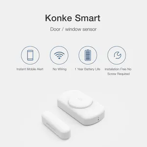 Zigbee 智能家居设备 Konke 套件 pro 配件门户门传感器窗口传感器报警