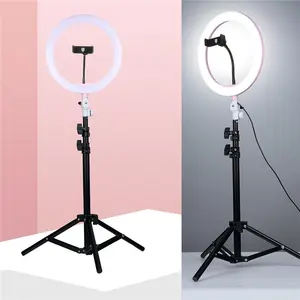 Top Vente de Lumière D'anneau De Téléphone 26cm Dimmable A MENÉ LA lumière D'anneau Avec Le Support De Trépied Pour Le Maquillage Photographie Selfie