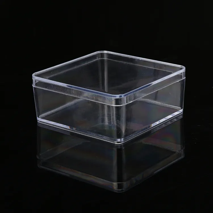 New Products Excellent Quality Square Small Clear Plastic Gift