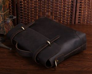 J.M.D, bolsos de mano para hombre, maletín de cuero de vaca genuino raro para hombre, bolso para ordenador portátil, bolso de mensajero 7082R-1 - Product Image 5