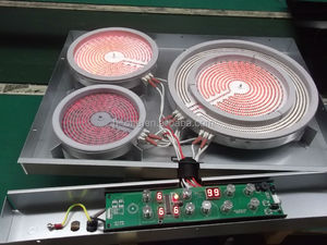 Calentamiento rápido 6200 w vitrocerámica, vitrocerámica eléctrica con cena gran zona de calentamiento, cerámica <span class=keywords><strong>cocina</strong></span> multiuso - Product Image 4