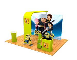 2016 Expo caliente promoción de venta impr . personal pop up de exposiciones soporte, pop up de exposiciones - Product Image 4
