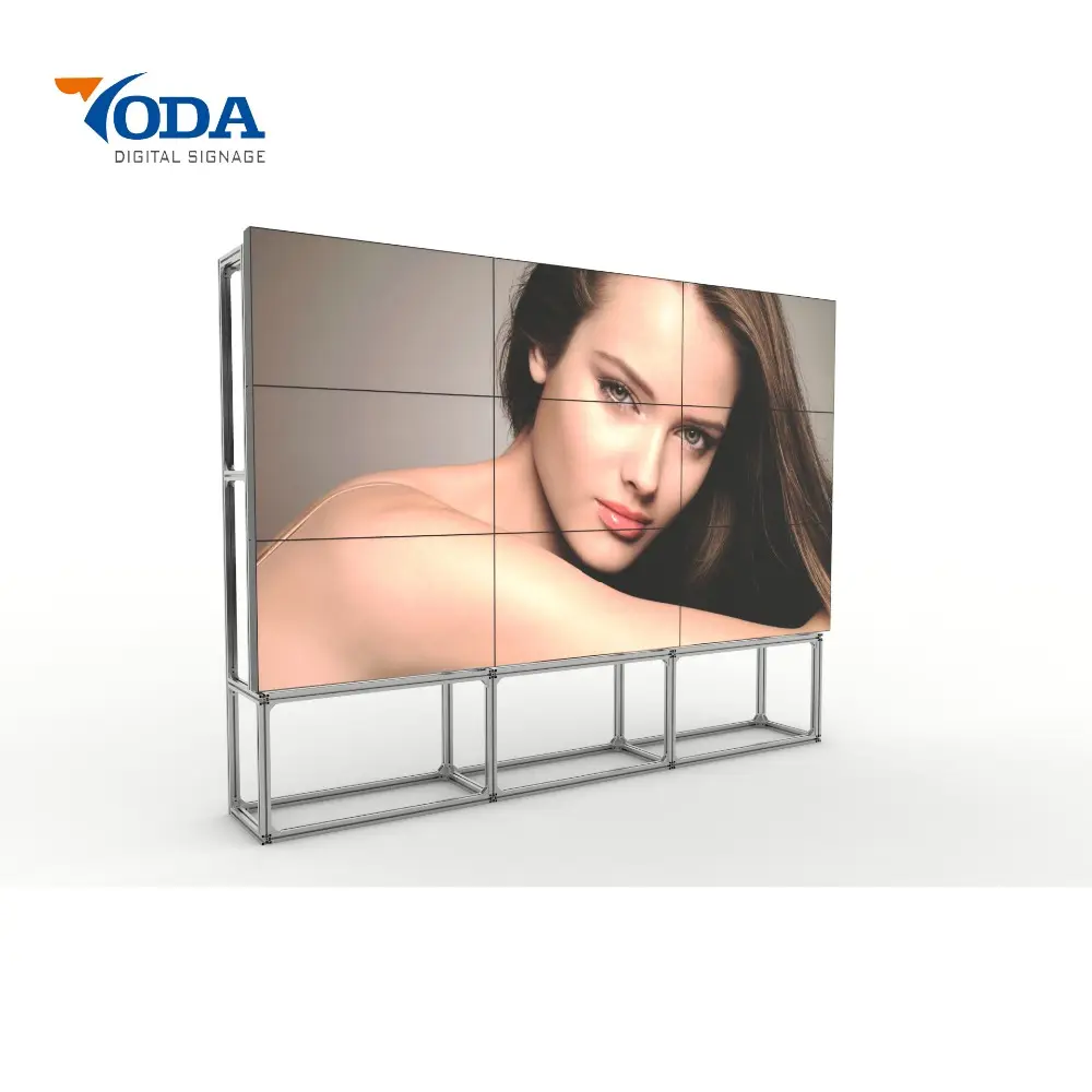 Hot sale 55 inch ultra narrow bezel LCD monitor Video Wall
