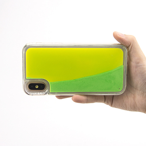 Per <span class=keywords><strong>iPhone</strong></span> 16 Pro cassa di sabbia al Neon TPU PC liquido sabbie mobili <span class=keywords><strong>cover</strong></span> per <span class=keywords><strong>iPhone</strong></span> 12 Pro Max 13 custodia per telefono al Neon bagliore nel buio - Product Image 2
