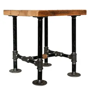 3/4 floor flange Industrial Pipe Table Legs Perfect For: Coffee Tables, Metal Table Legs, Bench, Shelf,DIY Furniture