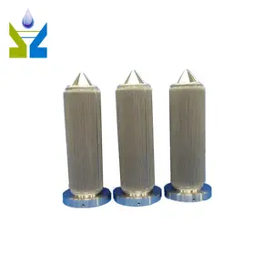 Competitive price 904L Monel Duplex Pleated Water Treatment Filter Cylinder Filtering accuracy 5 to 200 micron