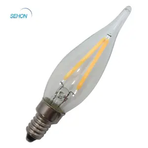 E10 Led Filament Bulb C20 Retro Filament lights 2W