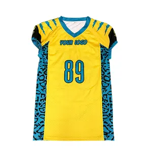 American Football Jersey Designer Custom American Football Jersey Set Wholesale Rugby American Football Uniform